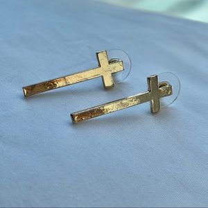 Statement Cross Earrings